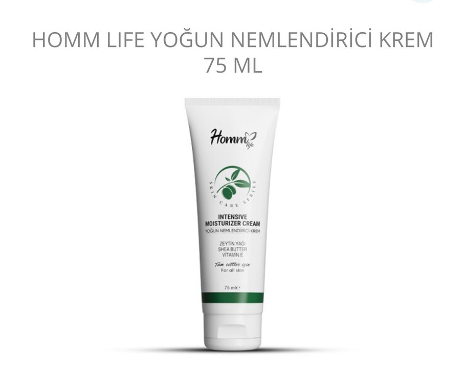 Homm life Yoğun Nemlendirici Krem 75 ml - Görsel 2