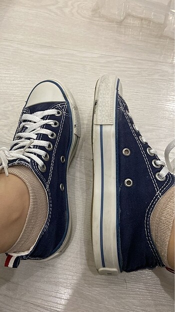 U.S Polo Assn. polo lacivert converse