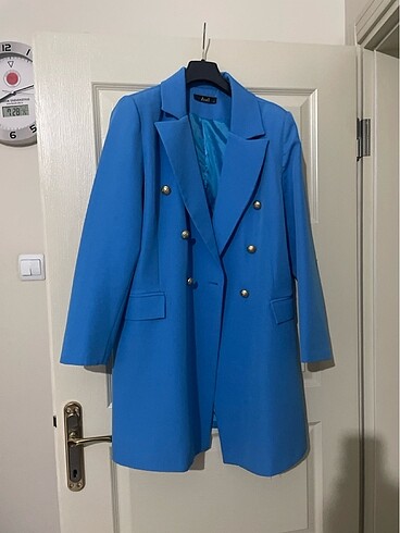 Mavi blazer ceket