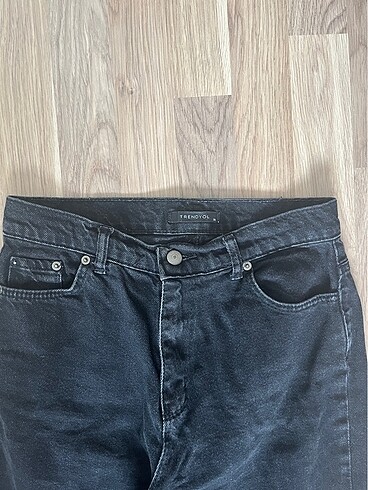 Trendyol & Milla trendyolmilla wide leg siyah jean kot
