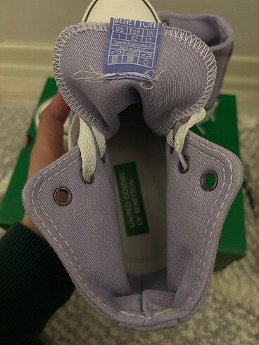 32 Beden Benetton kız çocuk spor ayakkabı