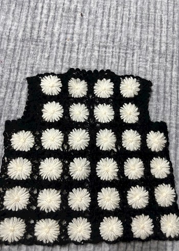 El örgüsü çocuk yelek - Görsel 2