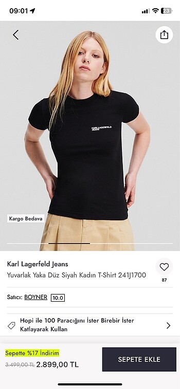Karl tişört