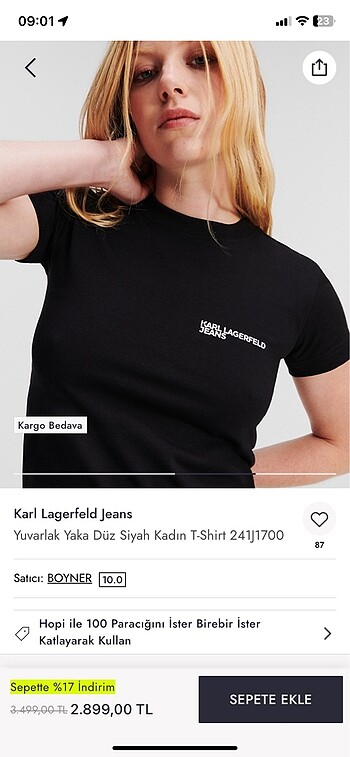 Karl Lagerfeld Karl tişört