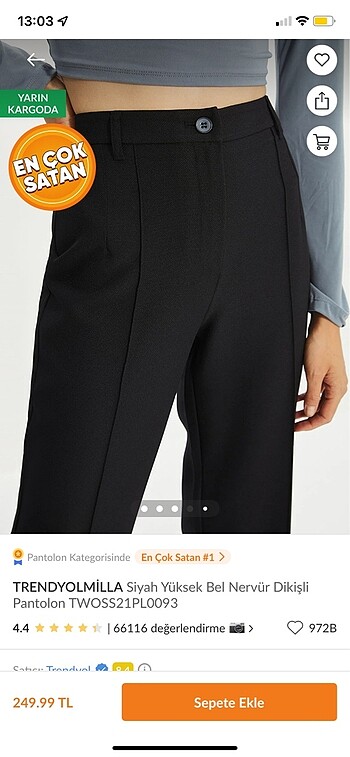 Trendyolmilla pantolon