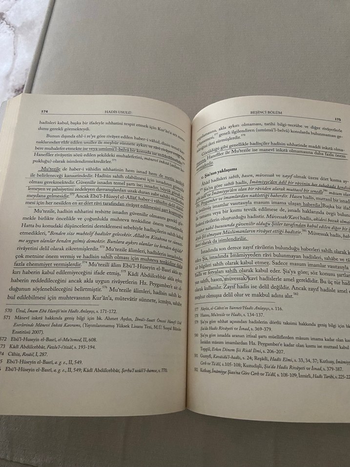 Hadis Usulü Kitabı - Prof. Dr. Ahmet Yücel - Görsel 3