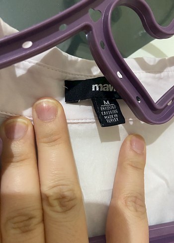 Soft Pembe Rahat Kesim Kadın Gömlek MAVİ - Görsel 2