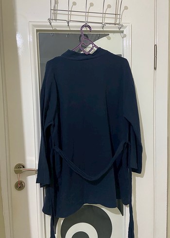 Kadın Lacivert Kimono - Görsel 3