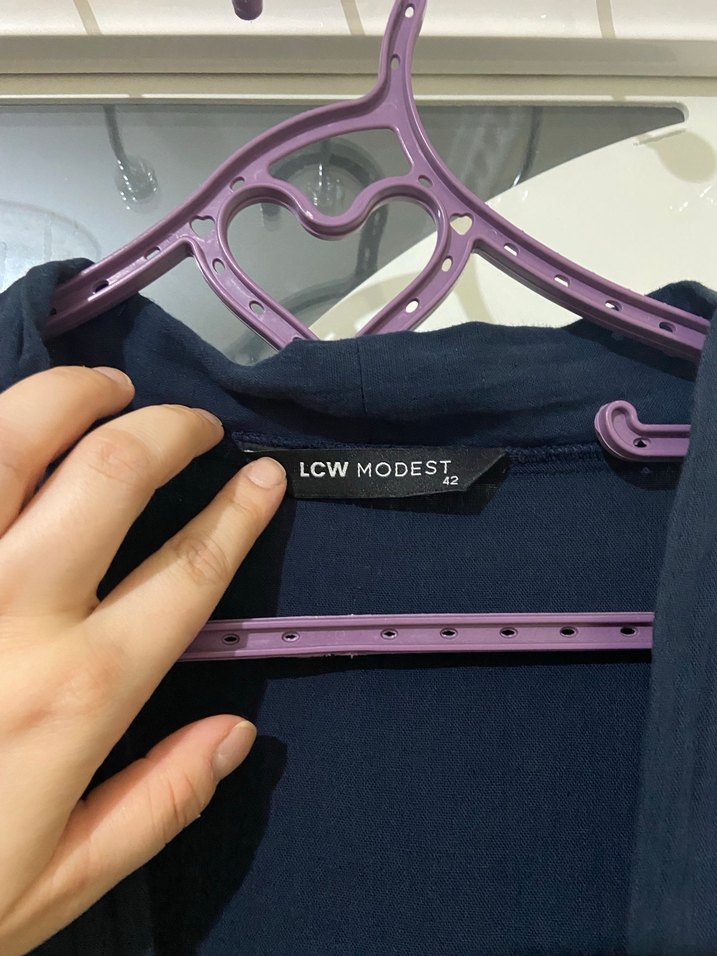 Kadın Lacivert Kimono - Görsel 2