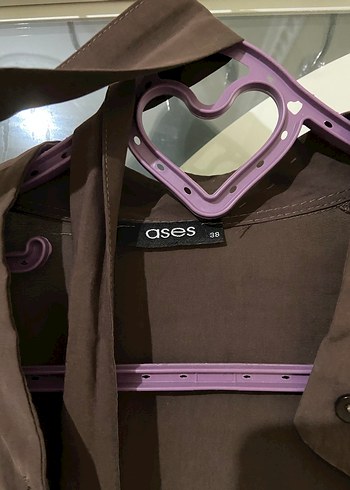 Drapeli Kahverengi Uzun Kadın Elbise - Görsel 3