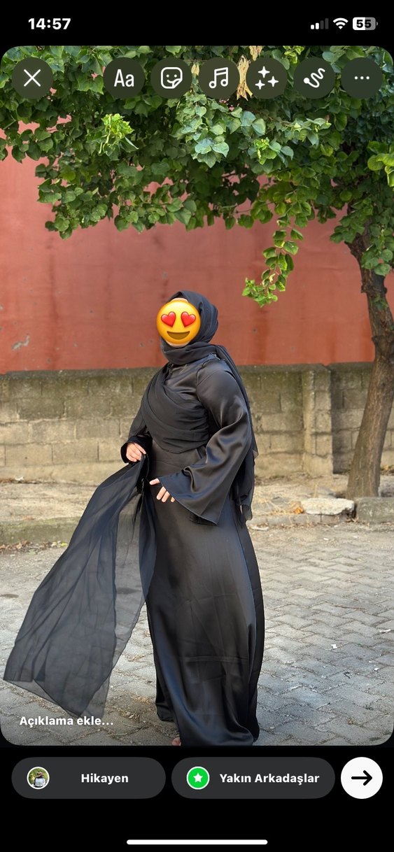 Uzun Siyah Drapeli - Görsel 4