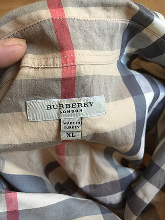 xl Beden Burberry orjinal gömlek 