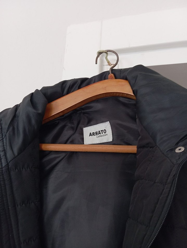 Fermuarlı Siyah Midi Kadın Yelek - Görsel 4