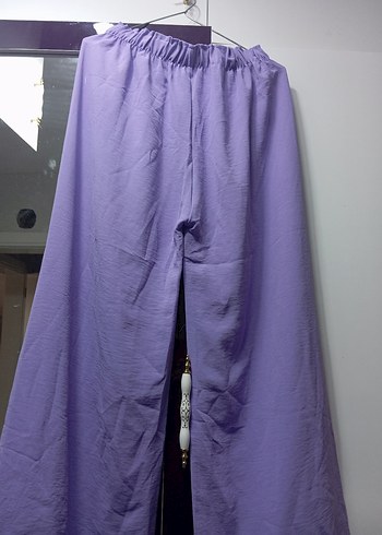 Mor Salaş Kadın Kumaş Pantolon
