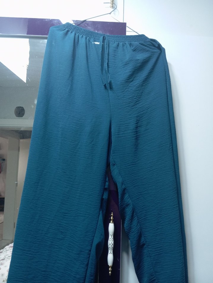 kadın salaş pantolon - Görsel 3