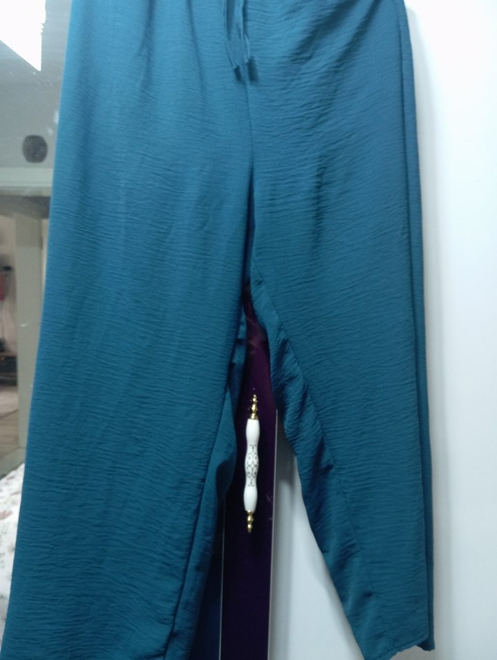 kadın salaş pantolon - Görsel 2