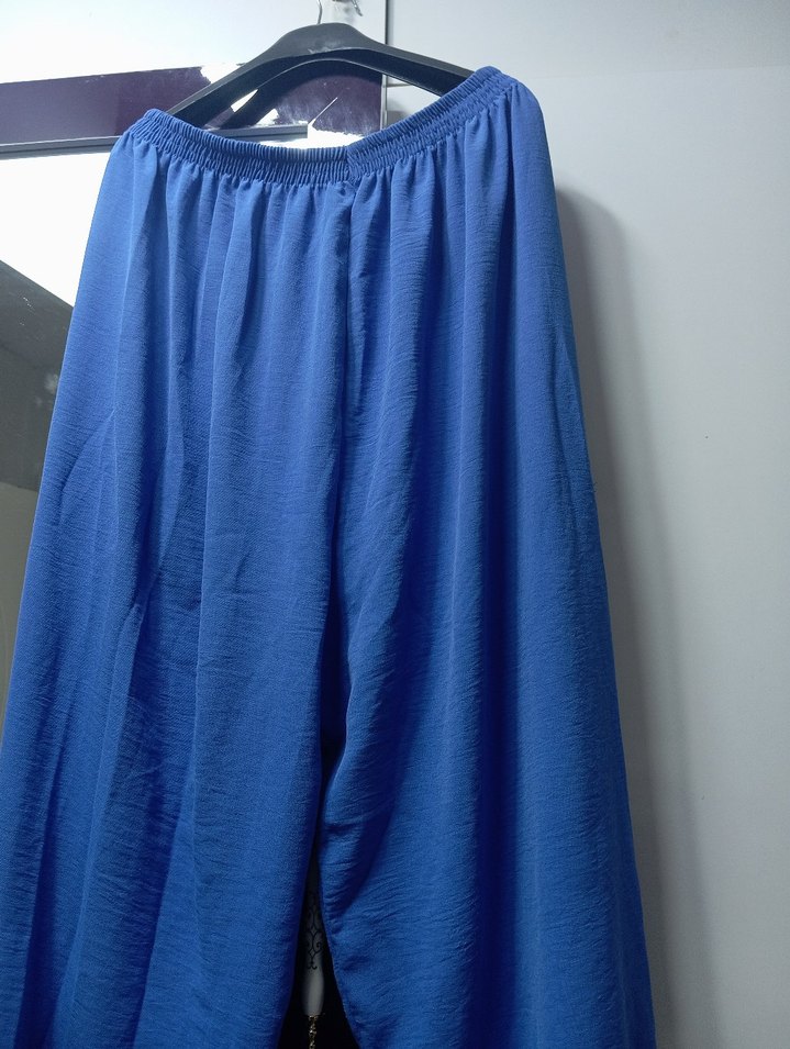 Mavi Salaş Kadın Kumaş Pantolon - Görsel 3