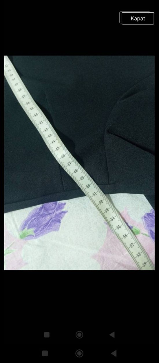 Siyah Uzun Drapeli Kadın Elbise - Görsel 4