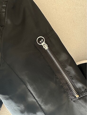s Beden siyah Renk Bomber PULL&BEAR