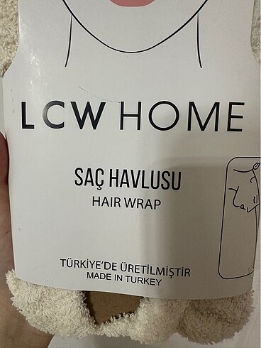 LCW saç havlusu