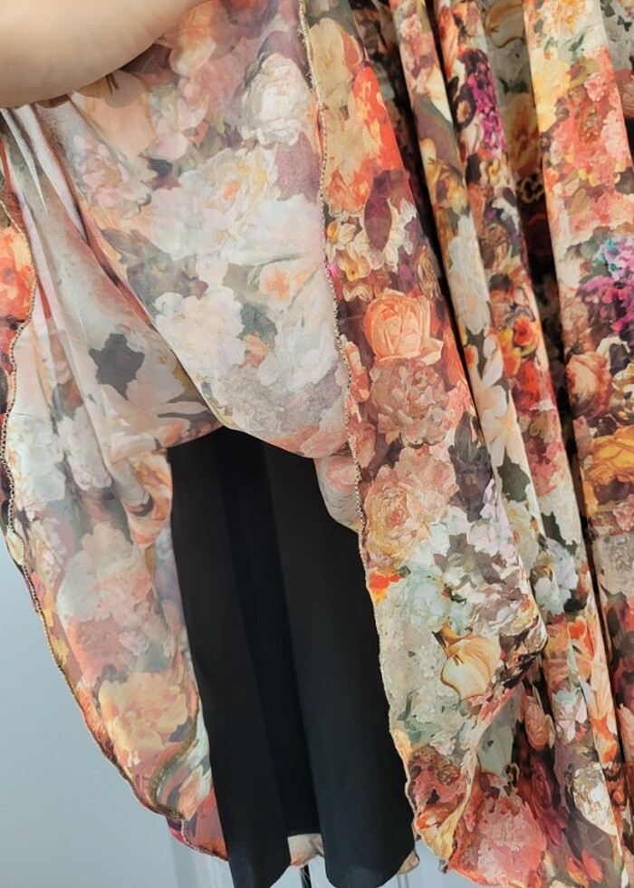 Çiçekli yazlık elbise - Görsel 2