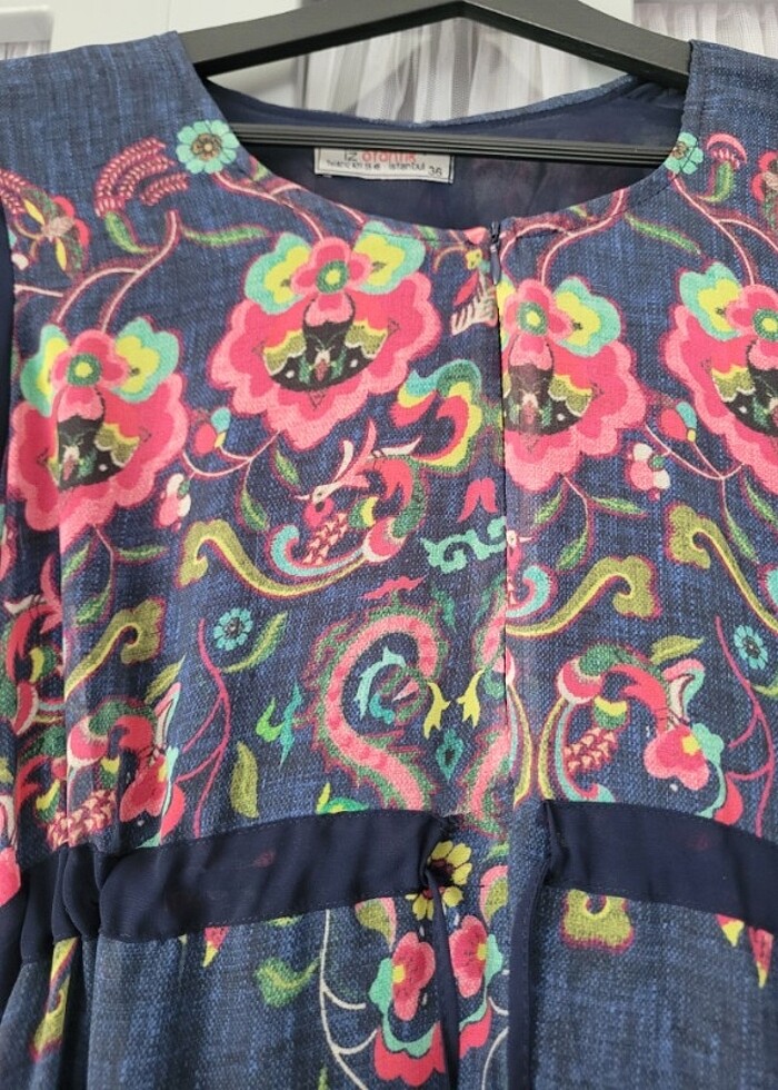 Çiçekli yazlık elbise - Görsel 4