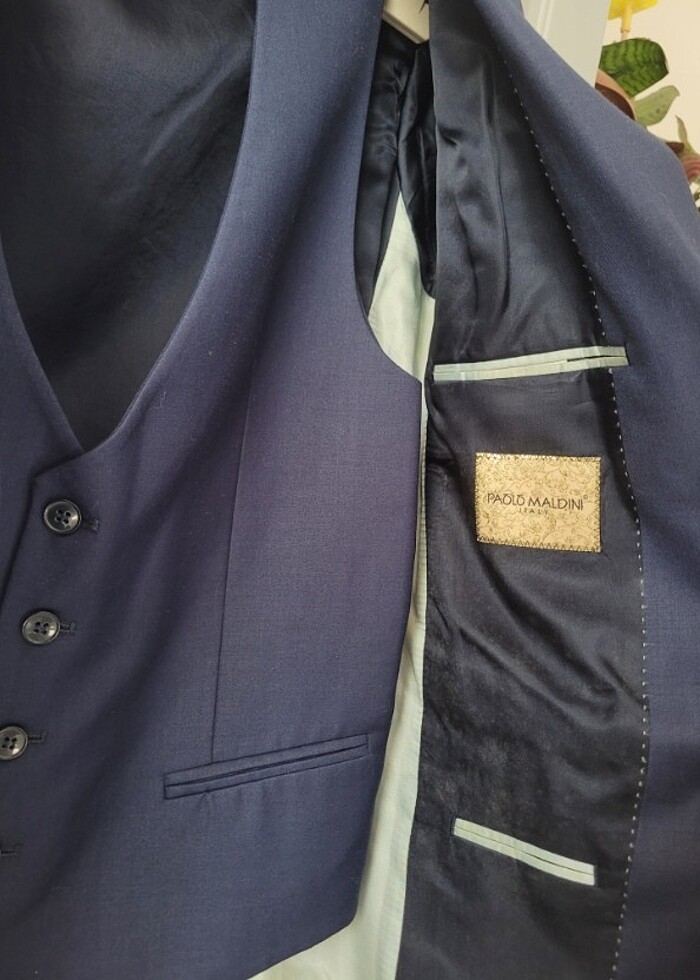 Yelekli takım elbise/damatlık - Görsel 2