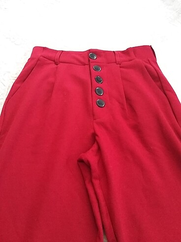 xs Beden bordo Renk Pantalon