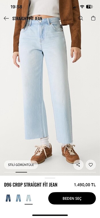 Stradivarius D96 jean