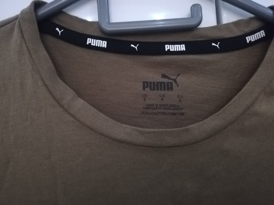 Puma Haki Baskılı Kısa Kollu Tişört - Görsel 2