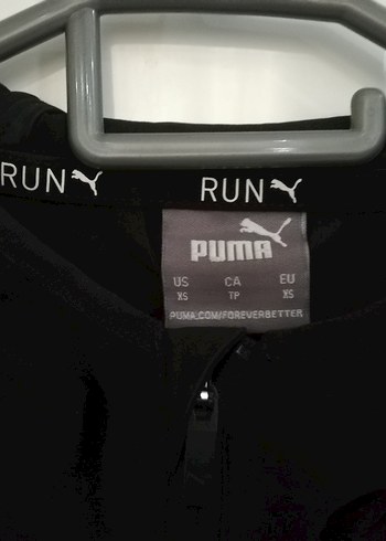 Puma Run Siyah Kadın Kapüşonlu Ceket Yağmurluk - Görsel 4