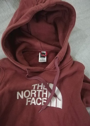 Bordo The North Face Kapüşonlu Erkek Sweatshirt - Görsel 3