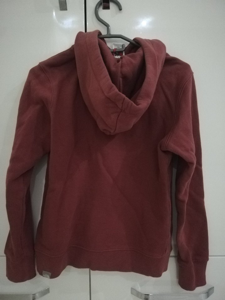 Bordo The North Face Kapüşonlu Erkek Sweatshirt - Görsel 2