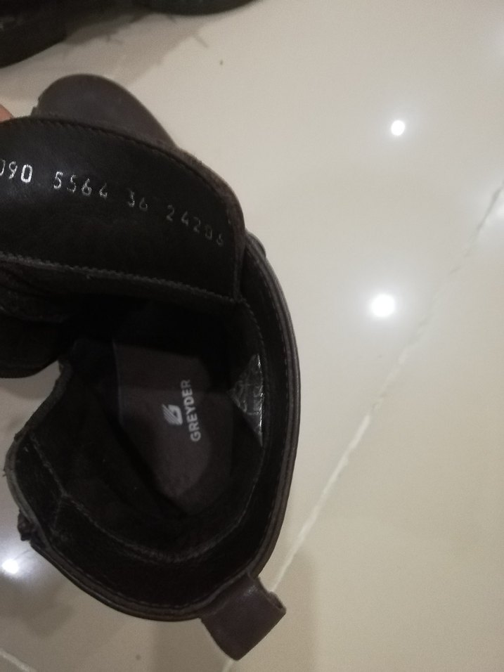 Kahverengi Deri Bot - Görsel 3