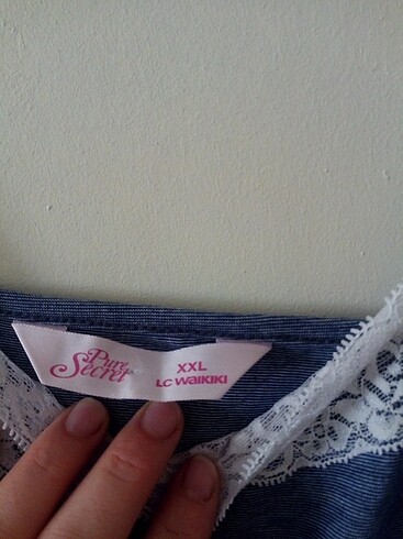 xl Beden #dantel detay #tulum
