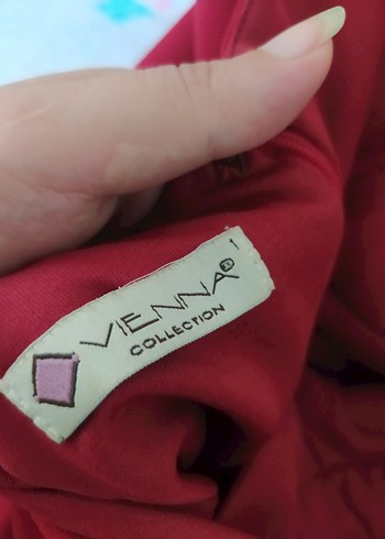 Kırmızı Straplez Uzun Abiye Elbise - Görsel 3