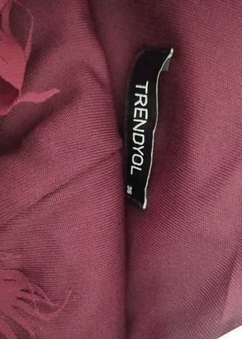 Bordo Uzun Drapeli Straplez Abiye Elbise - Görsel 4