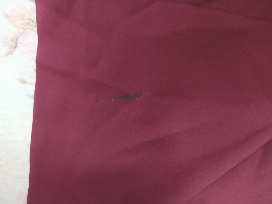 Bordo Uzun Drapeli Straplez Abiye Elbise - Görsel 3