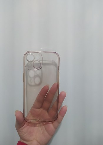 Şeffaf Bej Telefon Kılıfı - Görsel 2