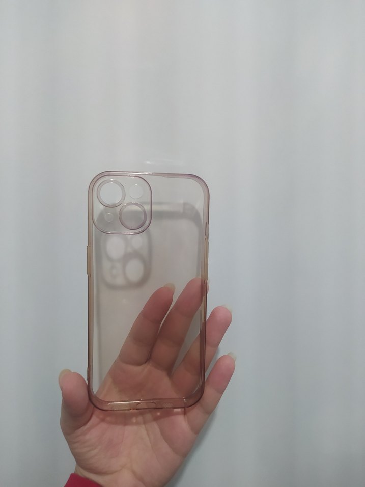 Şeffaf Bej Telefon Kılıfı - Görsel 2