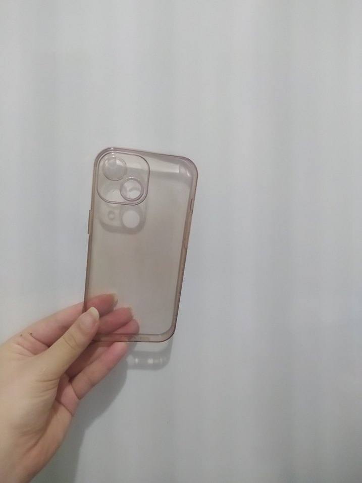 Şeffaf Bej Telefon Kılıfı - Görsel 3