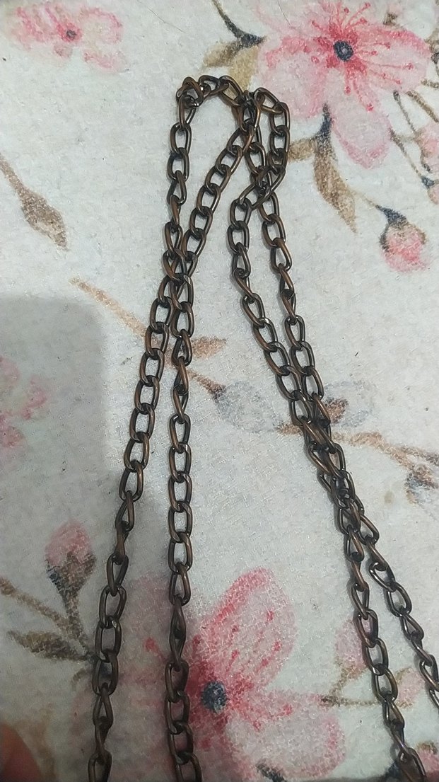 Zincir Detaylı Siyah Deri Kadın Çanta - Görsel 2