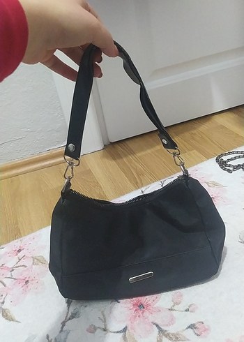 Siyah Minimalist Kadın Çanta - Görsel 2