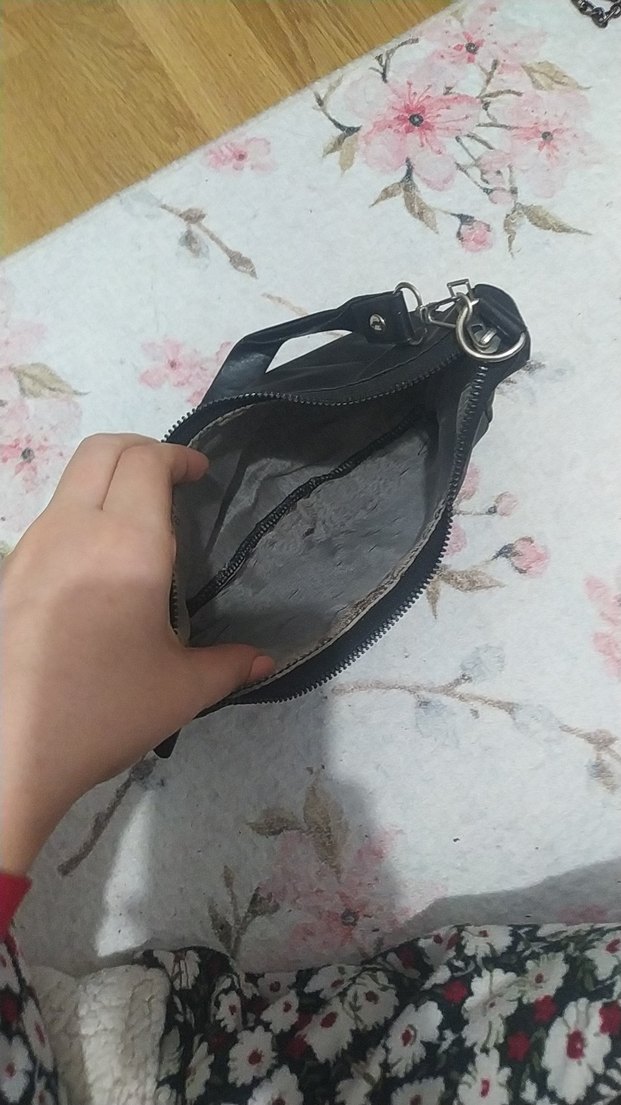 Siyah Minimalist Kadın Çanta - Görsel 4