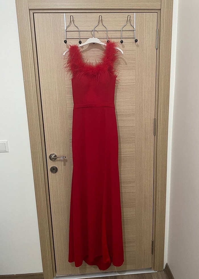 Kırmızı Kına abiyesi - Görsel 3