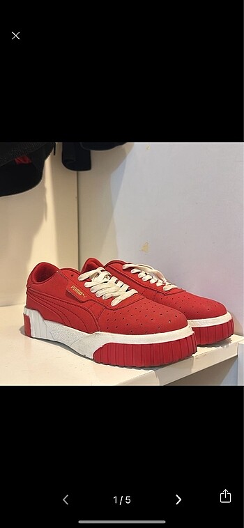 Puma Kırmızı Kadın Spor Ayakkabı
