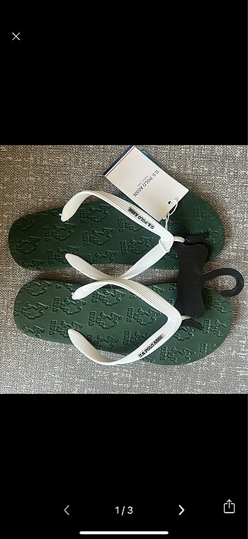 Polo erkek terlik