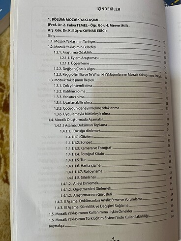 Beden Erken Çocukluk Eğitiminde Yaklaşımlar ve Programlar