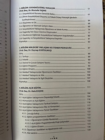 Beden Renk Erken Çocukluk Eğitiminde Yaklaşımlar ve Programlar