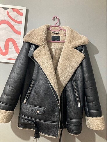 Stradivarius Stradivarius kürklü ceket